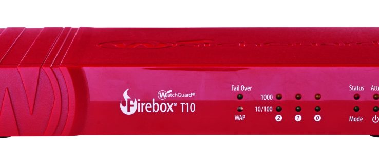WatchGuard FireBox T10-W review - front view