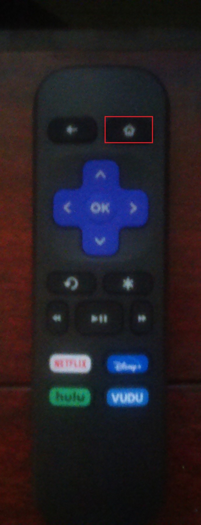 Roku Remote Home button