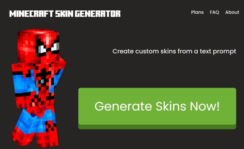 Best Minecraft Skin AI Generator 1